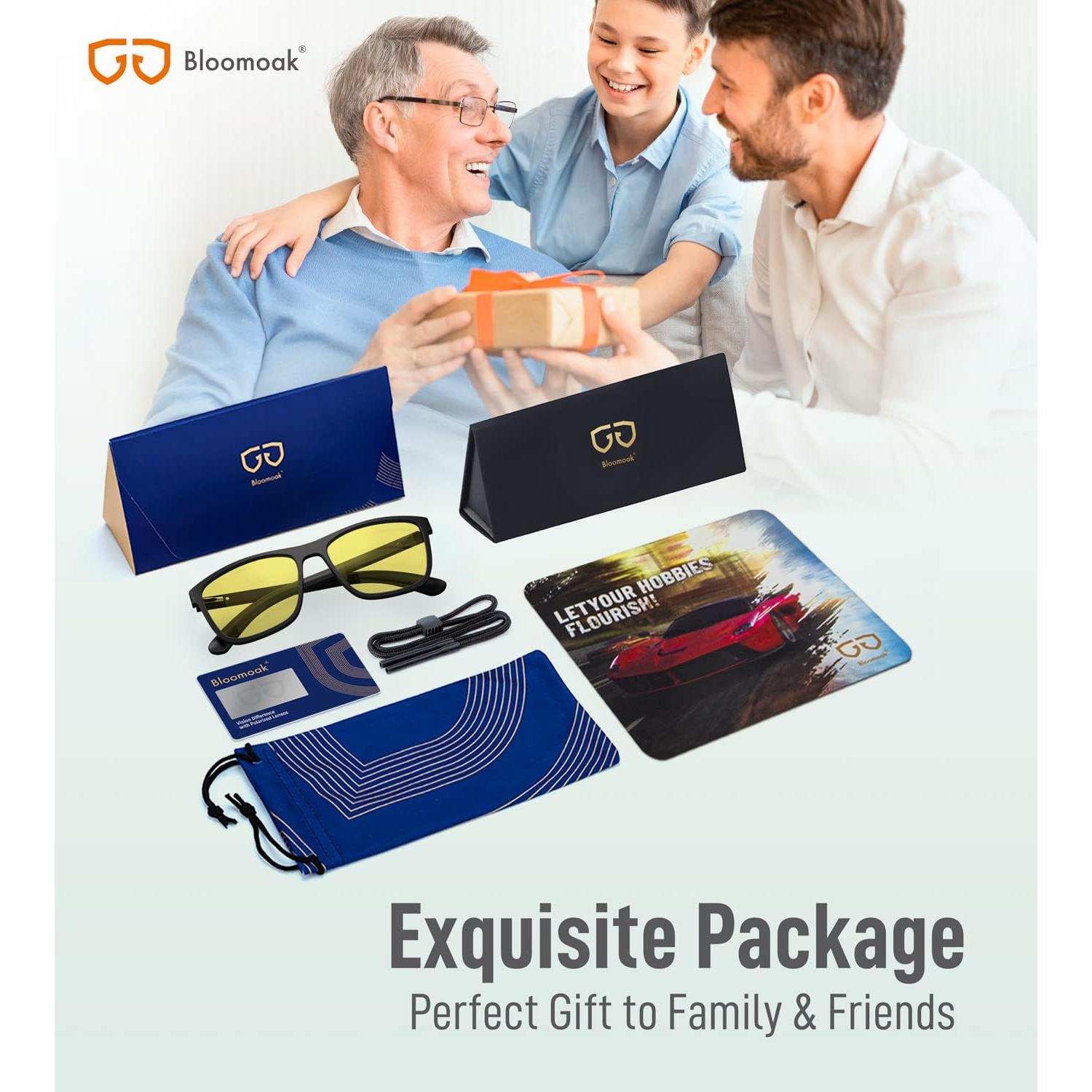 Gafas Bloomoak Antirreflejo Luz Azul Amarillo - Juegos