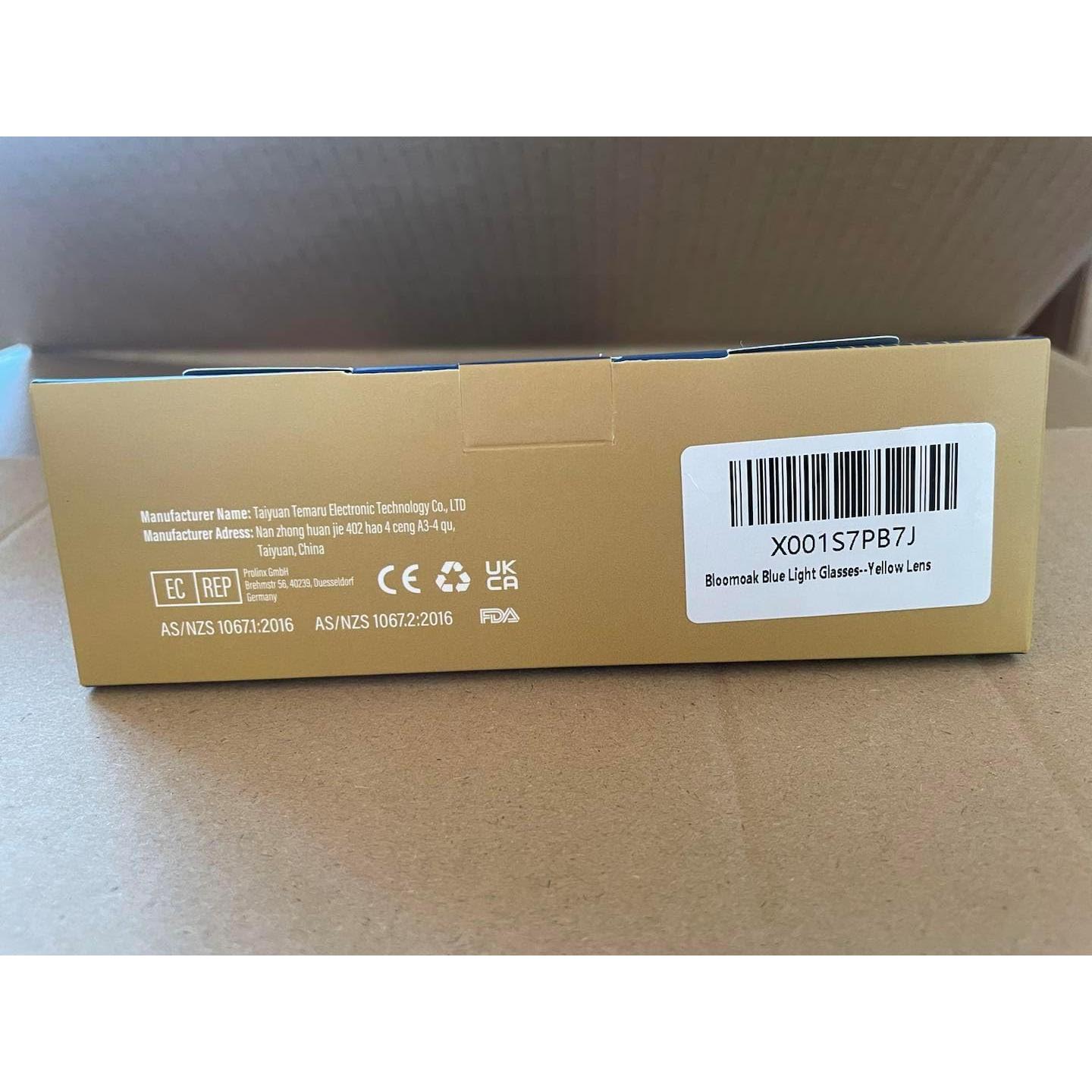 Gafas Bloomoak Antirreflejo Luz Azul Amarillo - Juegos