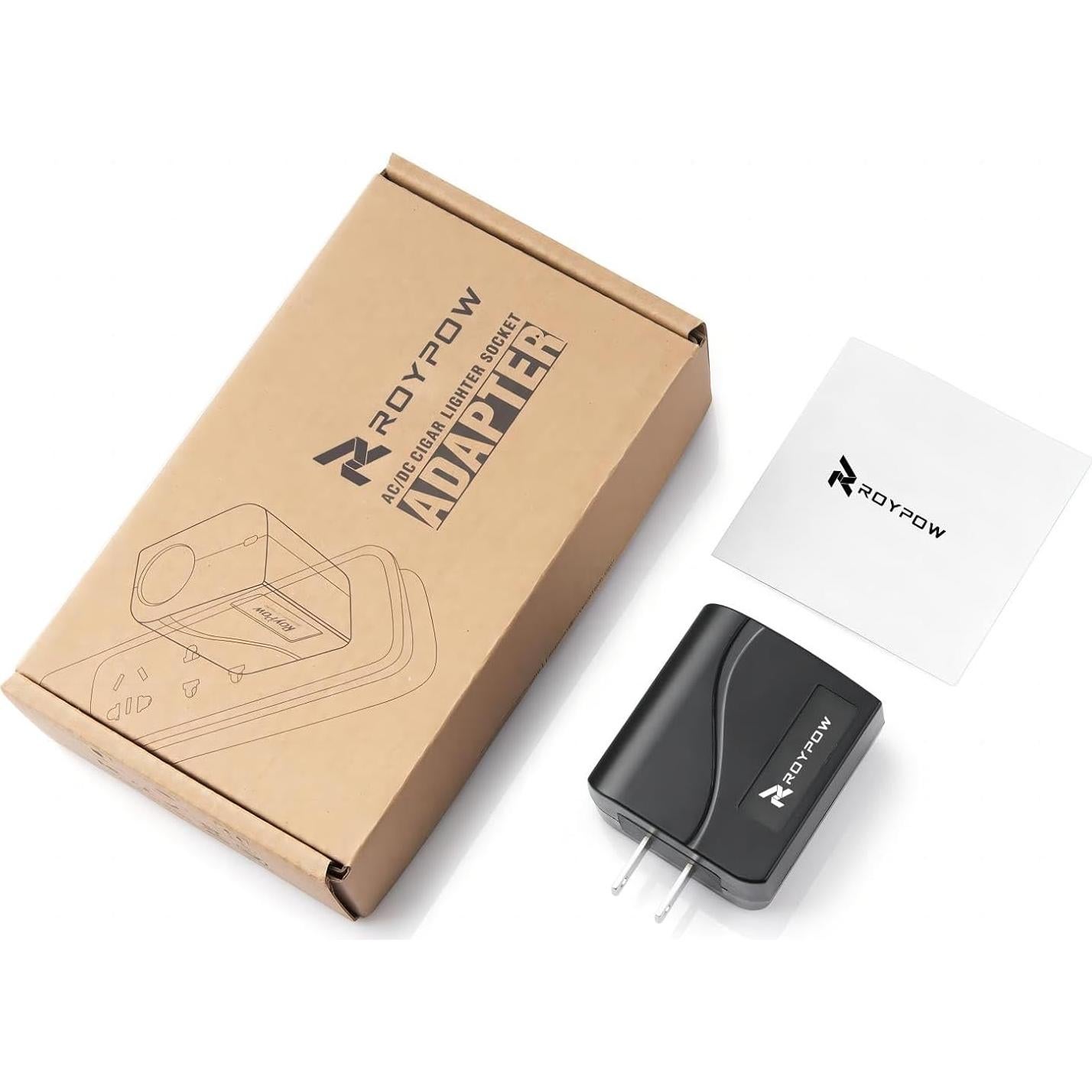 Adaptador AC a DC RoyPow C24 12V 2A 24W Compacto