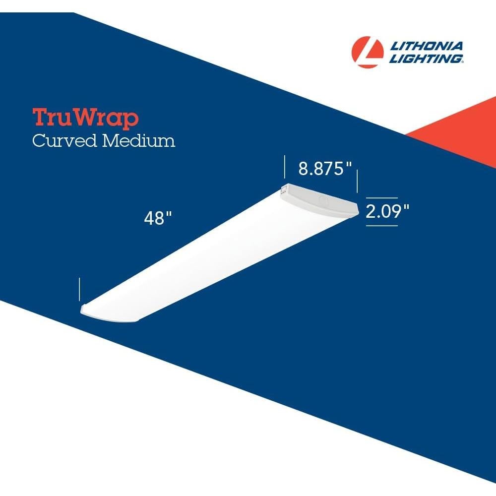 Luz de Techo LED Lithonia TruWrap 4 Pies 5000 Lúmenes