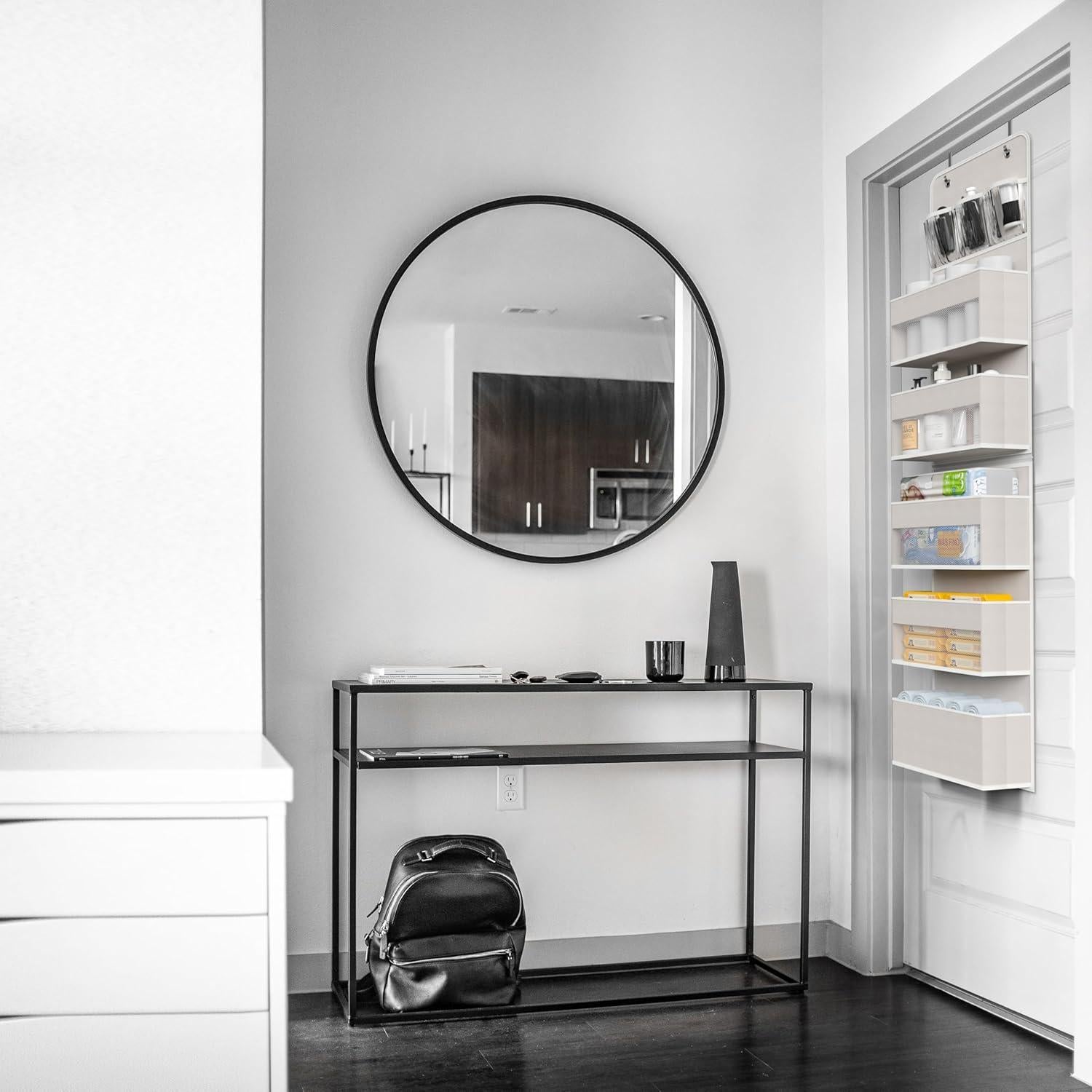 Organizador de Closet Hioya 6 Estantes Beige Montaje en Pared