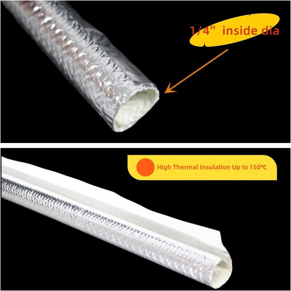 Manguito de Fibra de Vidrio Reflectante BSTFLEX 6mm 1 Metro