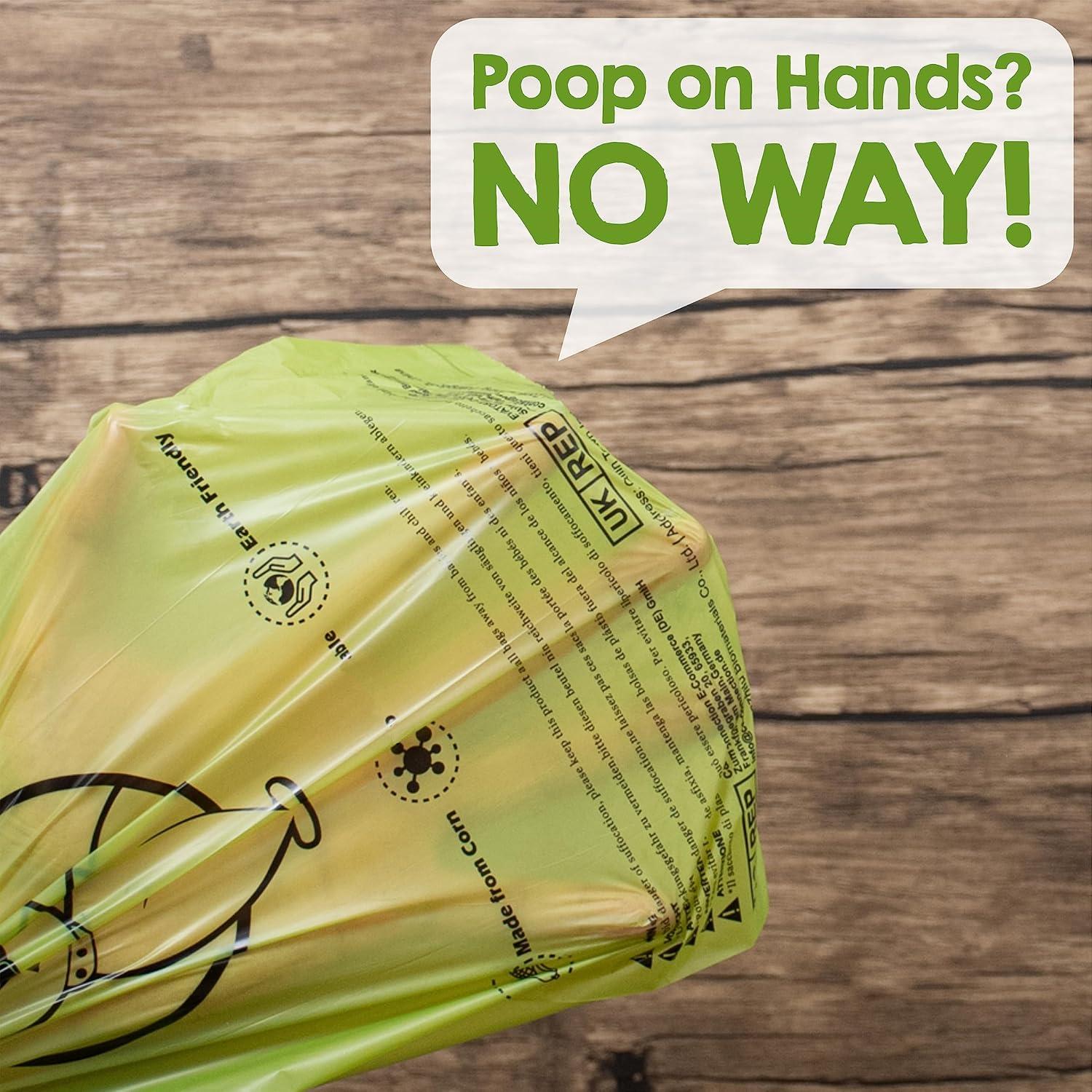 Bolsas de Desechos para Perros YORJA 360 Unidades Biodegradables