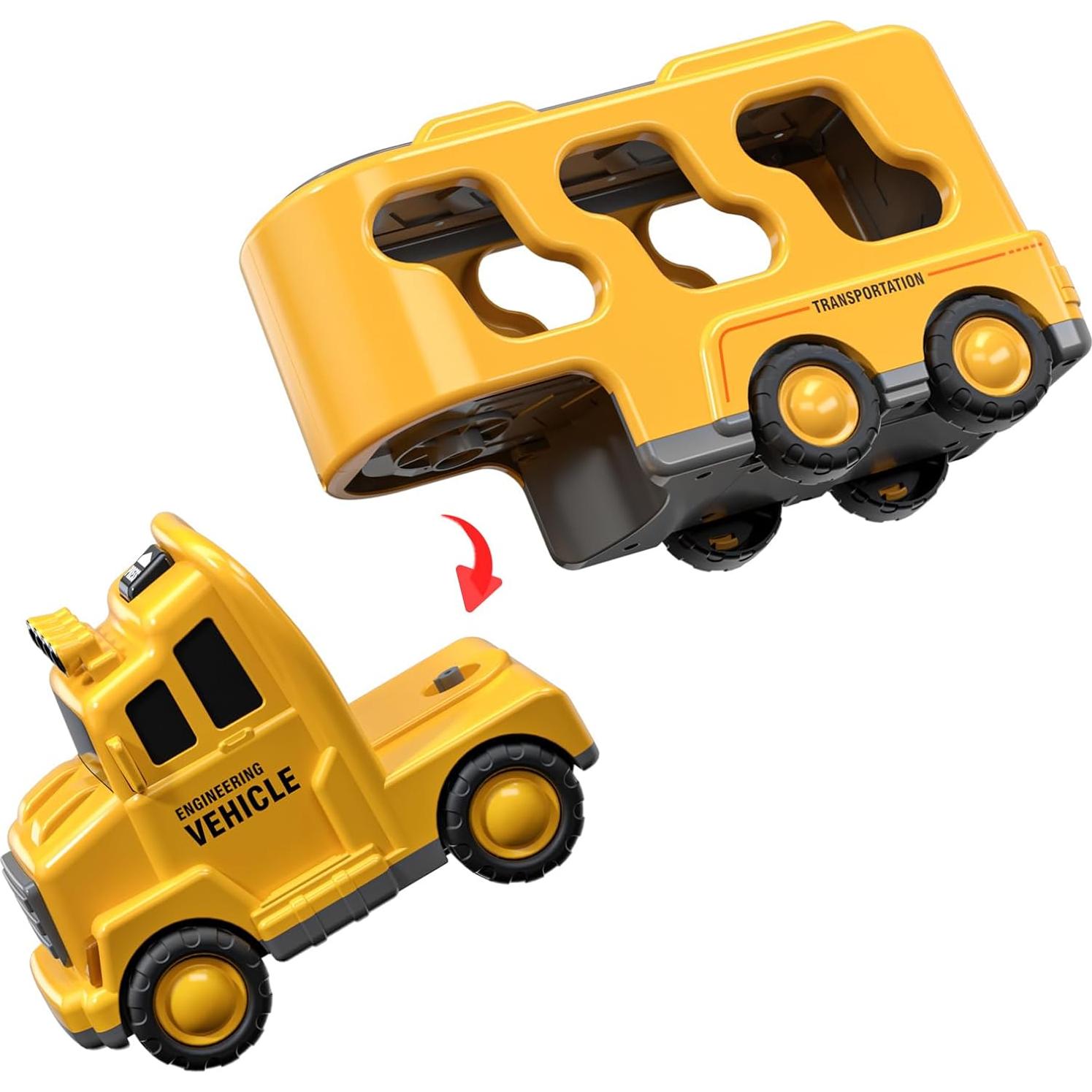 Camión de Construcción TEMI 7 en 1 para Niños 3 a 6 Años