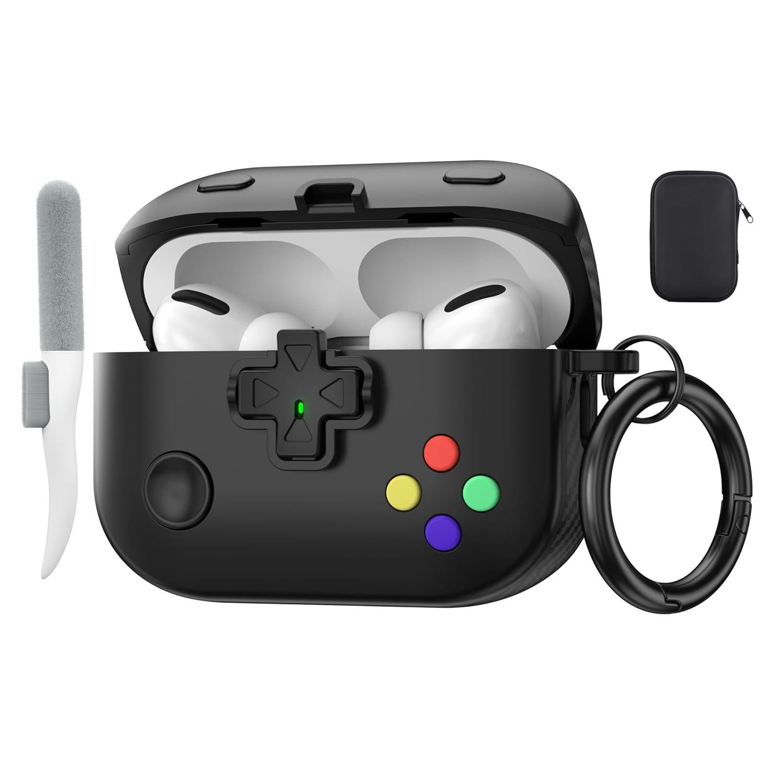 Funda Protectora VKT para AirPods Pro 2da Gen 2022/2023 - Negra