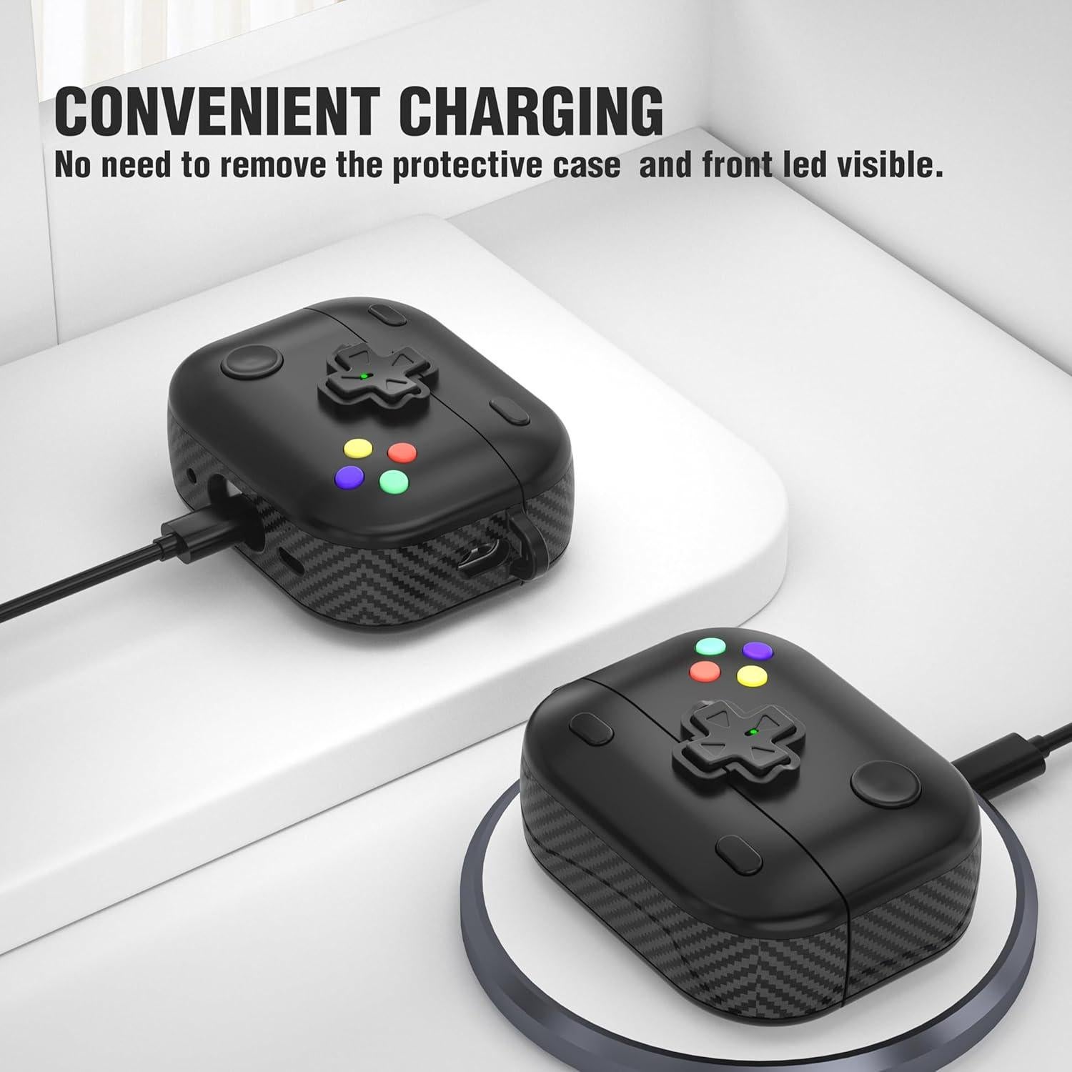 Funda Protectora VKT para AirPods Pro 2da Gen 2022/2023 - Negra