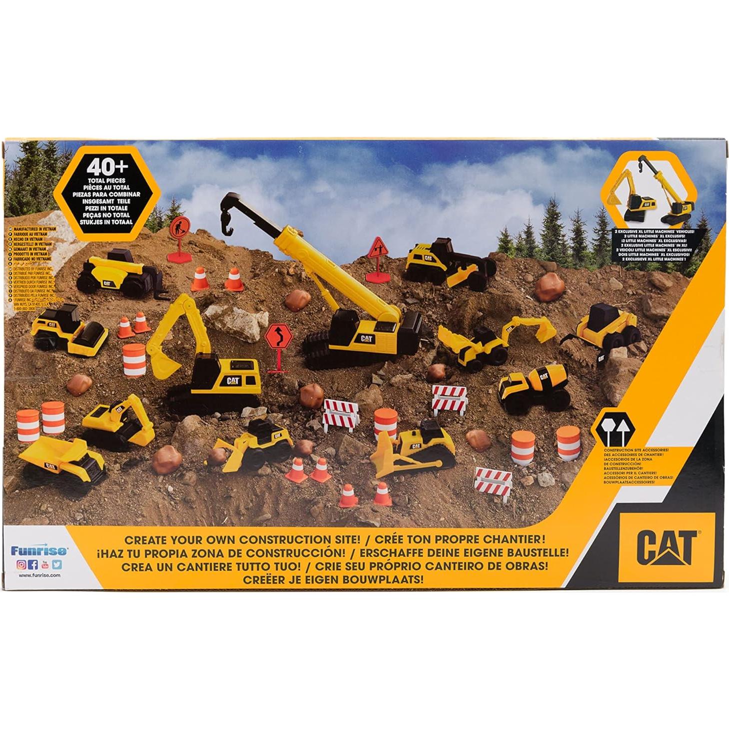Juguetes de Construcción CAT Mega Set 40 Piezas para Niños