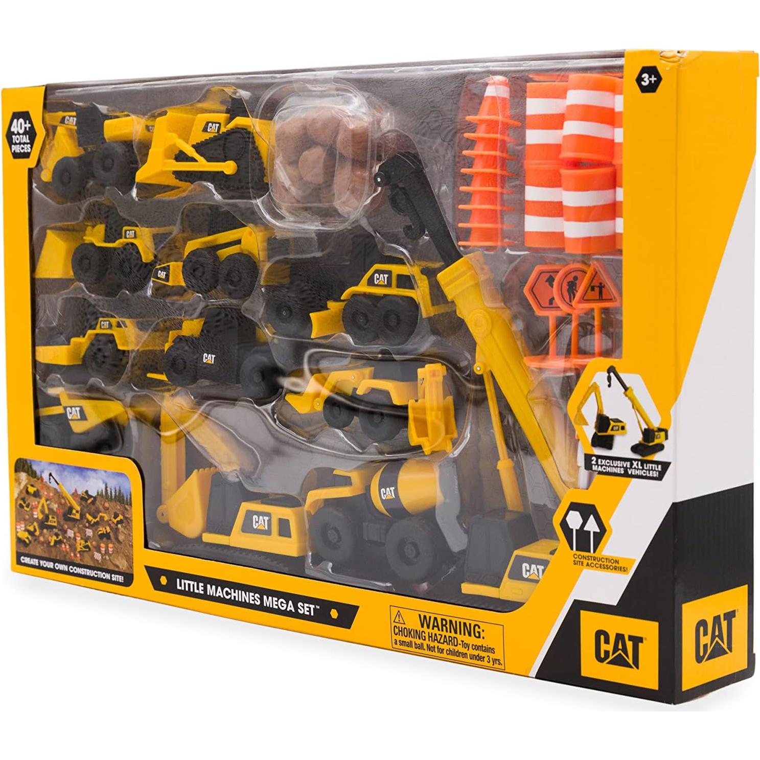 Juguetes de Construcción CAT Mega Set 40 Piezas para Niños