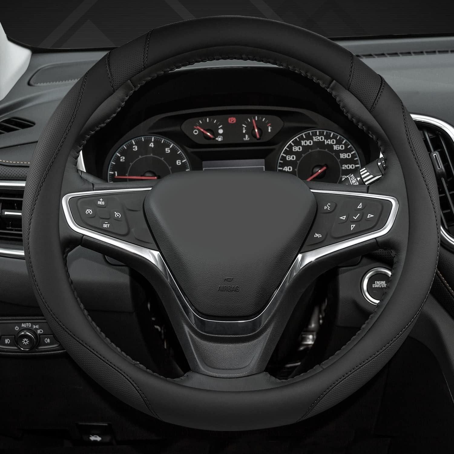 Cubierta de Volante West Llama para Chevy 37-38 cm Antideslizante