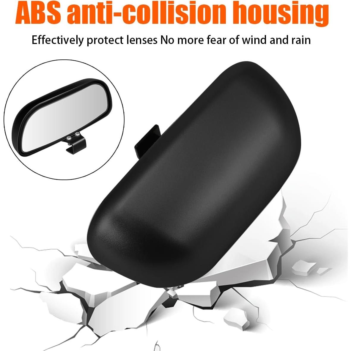 Espejo Convexo Ajustable BESULEN para Coche - 14.5x6.6cm