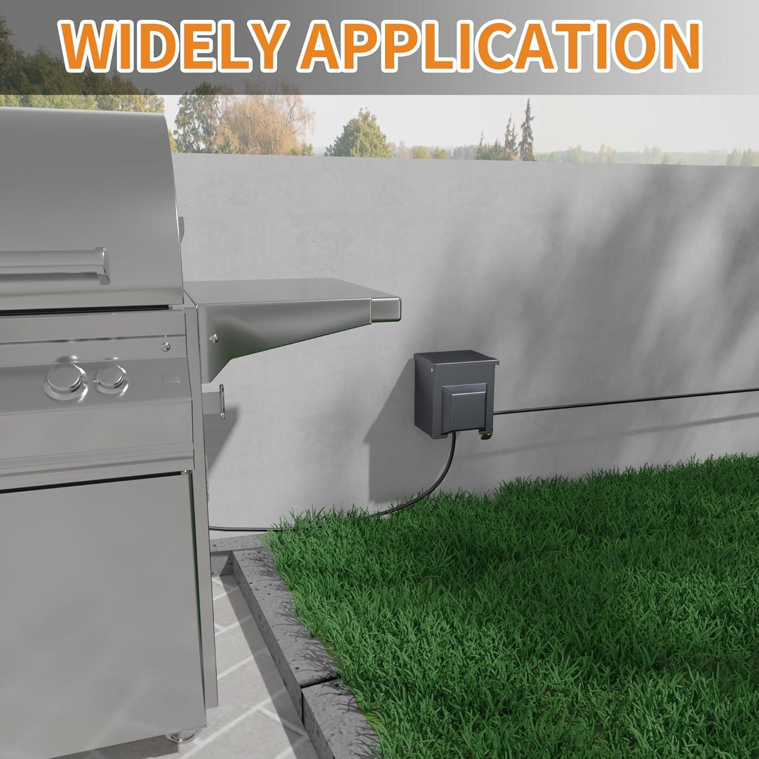 Caja de Salida Eléctrica Exterior Joinfworld Doble GFCI 20A