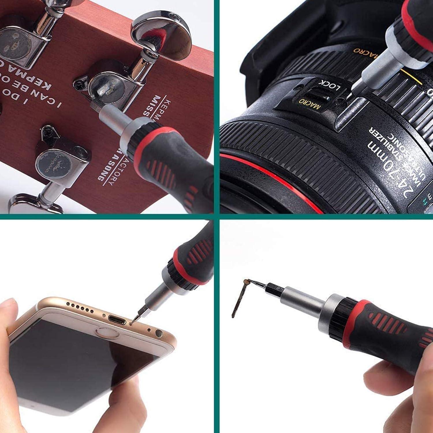 Juego de Destornillador 61 en 1 JENABOM con Puntas Magnéticas