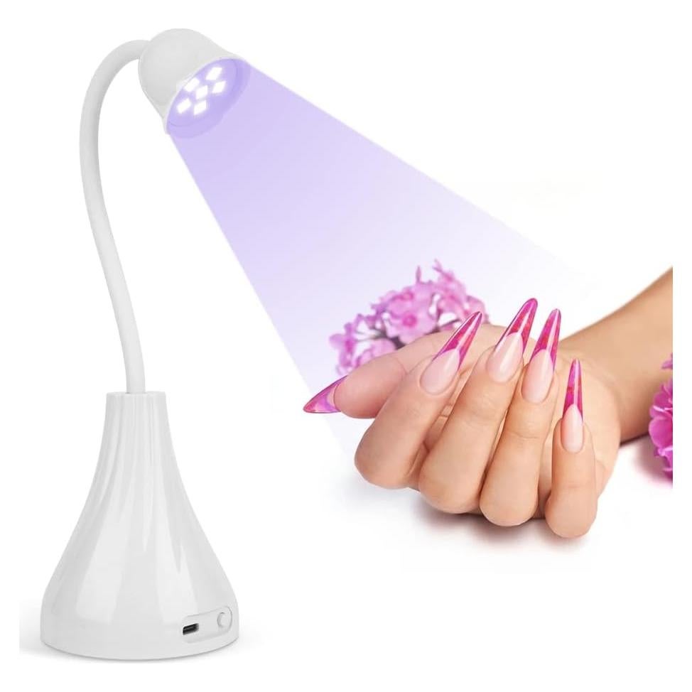 Lámpara de Uñas LED UV XSMNER 18W Inalámbrica 360° Portátil