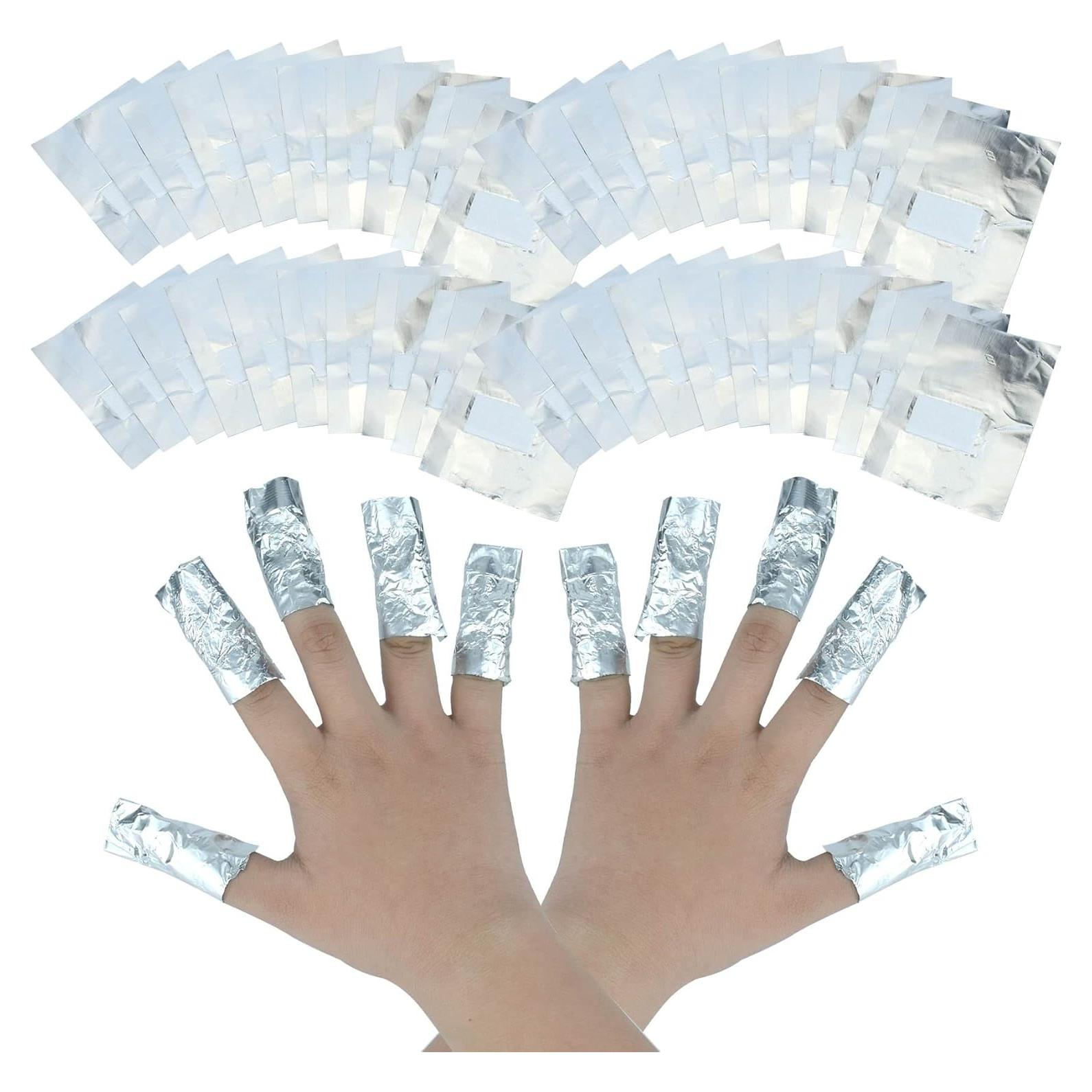 50 Piezas Removedor de Esmalte de Uñas en Gel FOHOLA