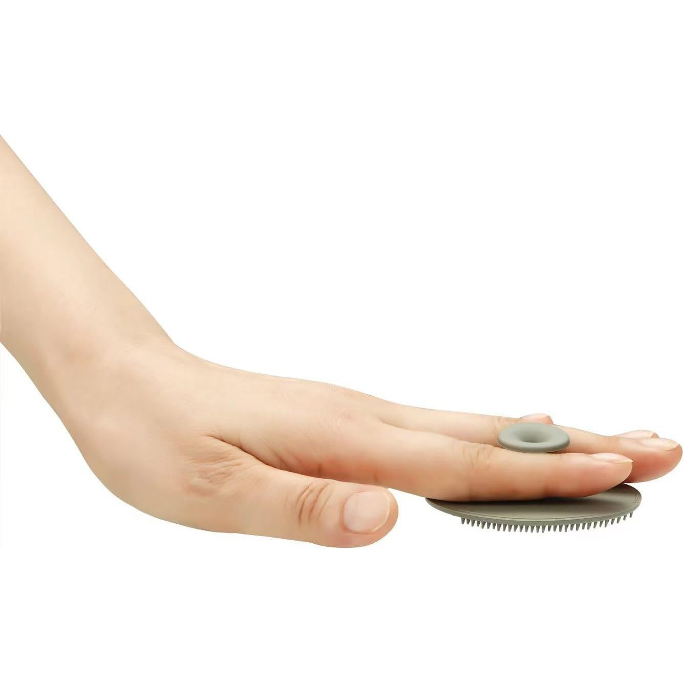 Pincel de Baño de Silicona PandaEar para Bebés - 4 Piezas Azul