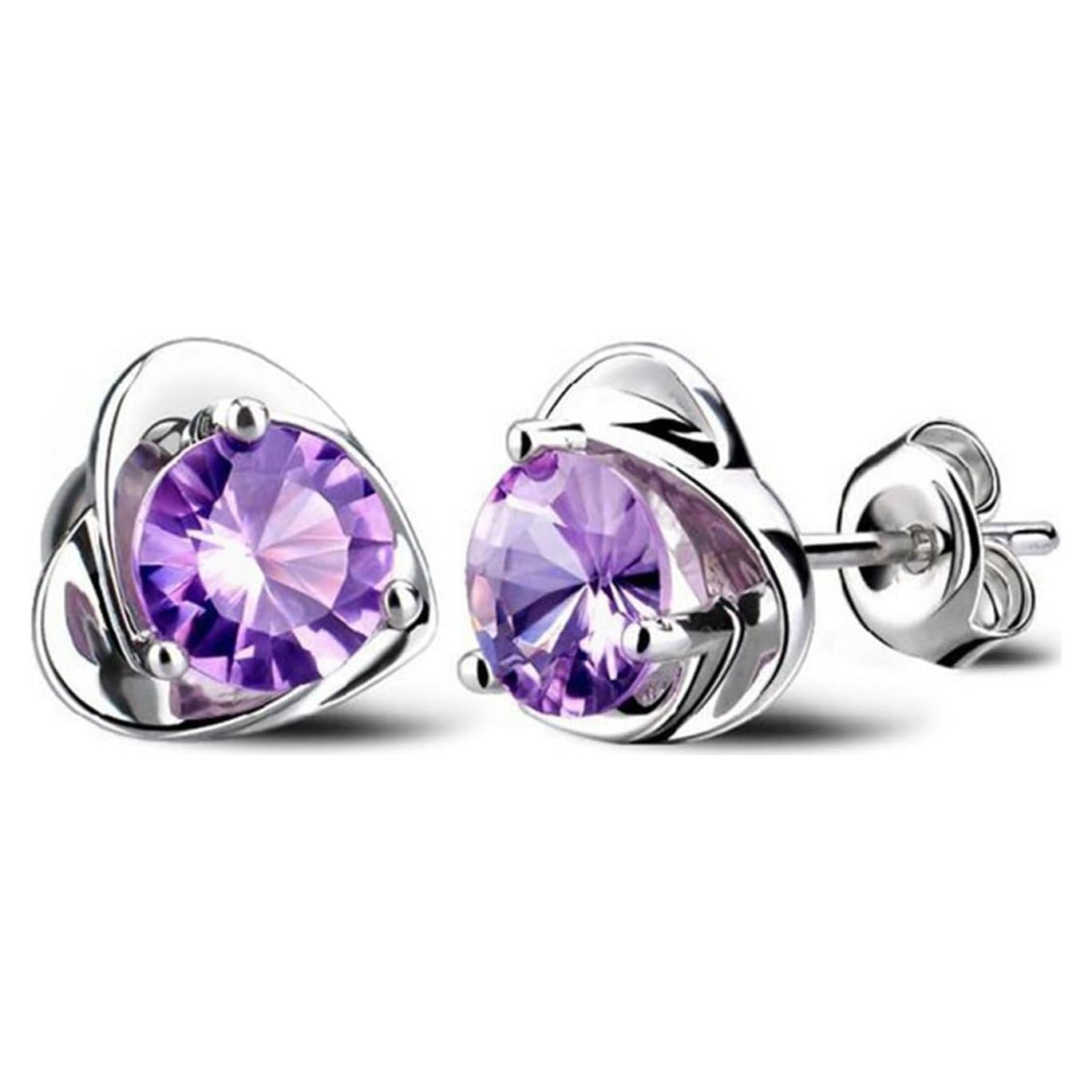 Pendientes Halolux Lymphvity para Mujeres Dainty CZ Circonio