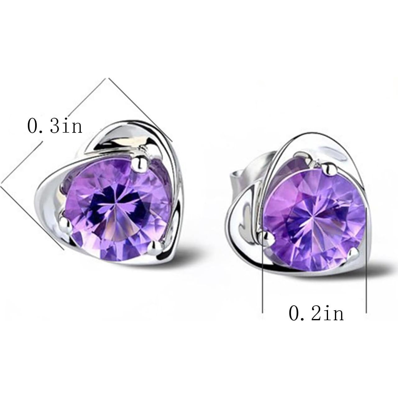 Pendientes Halolux Lymphvity para Mujeres Dainty CZ Circonio