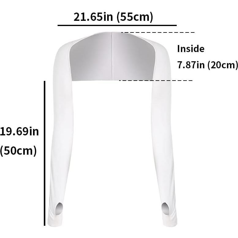 Chal Enfriador Anti-UV WoLover para Mujeres - Beige, Transpirable