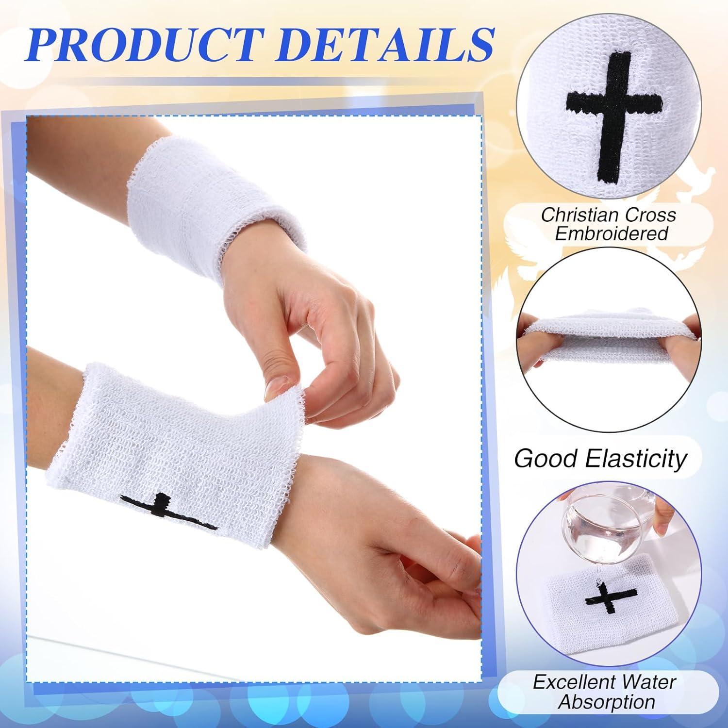 4 Muñequera Deportiva Shyyween LOO0072 Absorbente Color Mezclado