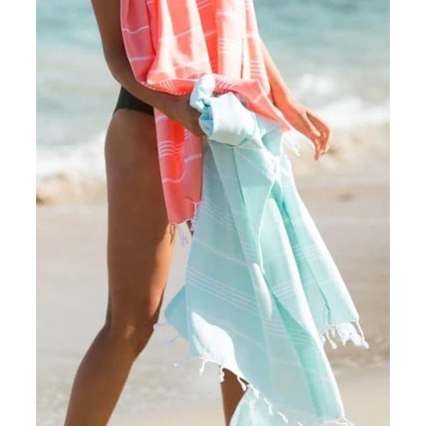 Toallas de Playa Turcas ANTFUNY 2 Paquetes Secado Rápido