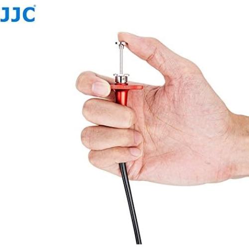 Cable de Liberación Mecánica JJC TCR-40R 40cm Rojo para Cámaras