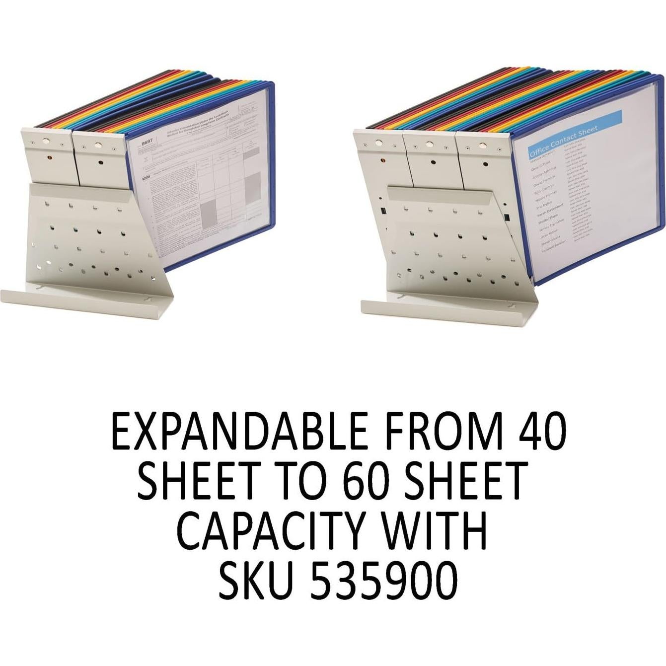 Sistema de Escritorio Durable Vario 40 Paneles - Tamaño Carta