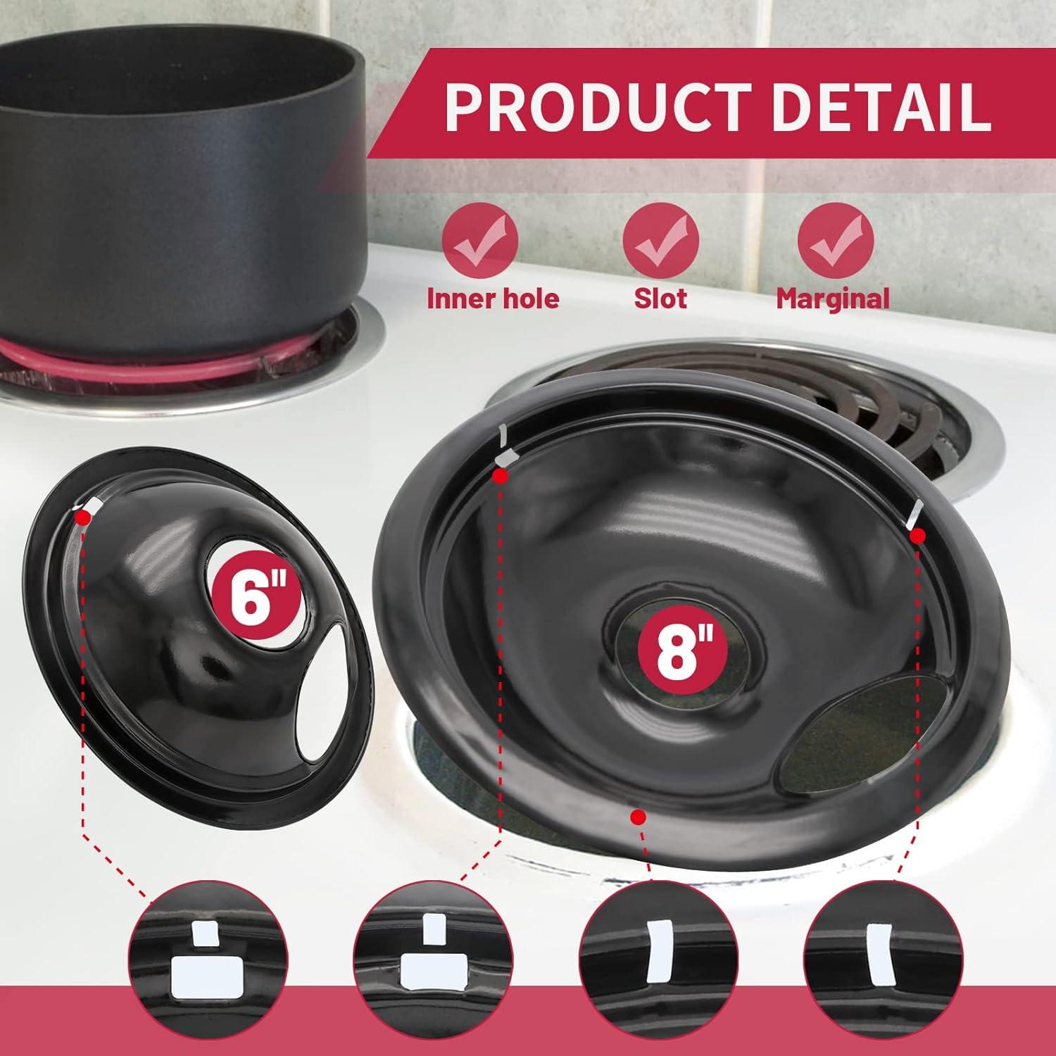 Bandeja de Goteo Eléctrica COZZIVITA para Frigidaire - 4 Piezas