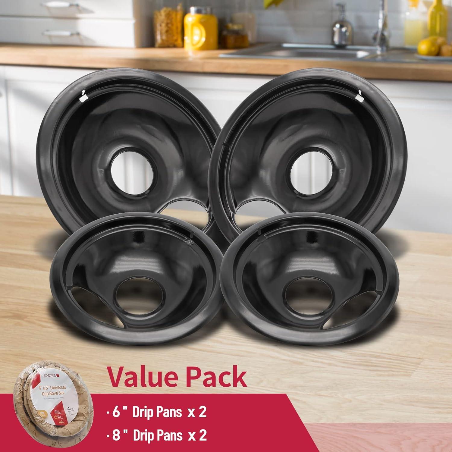 Bandeja de Goteo Eléctrica COZZIVITA para Frigidaire - 4 Piezas