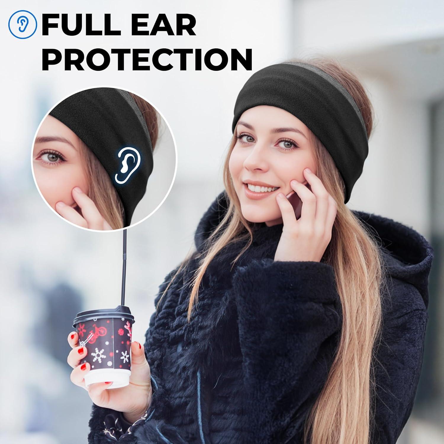 Banda Calentadora de Oídos Sukeen Doble Capa para Mujeres