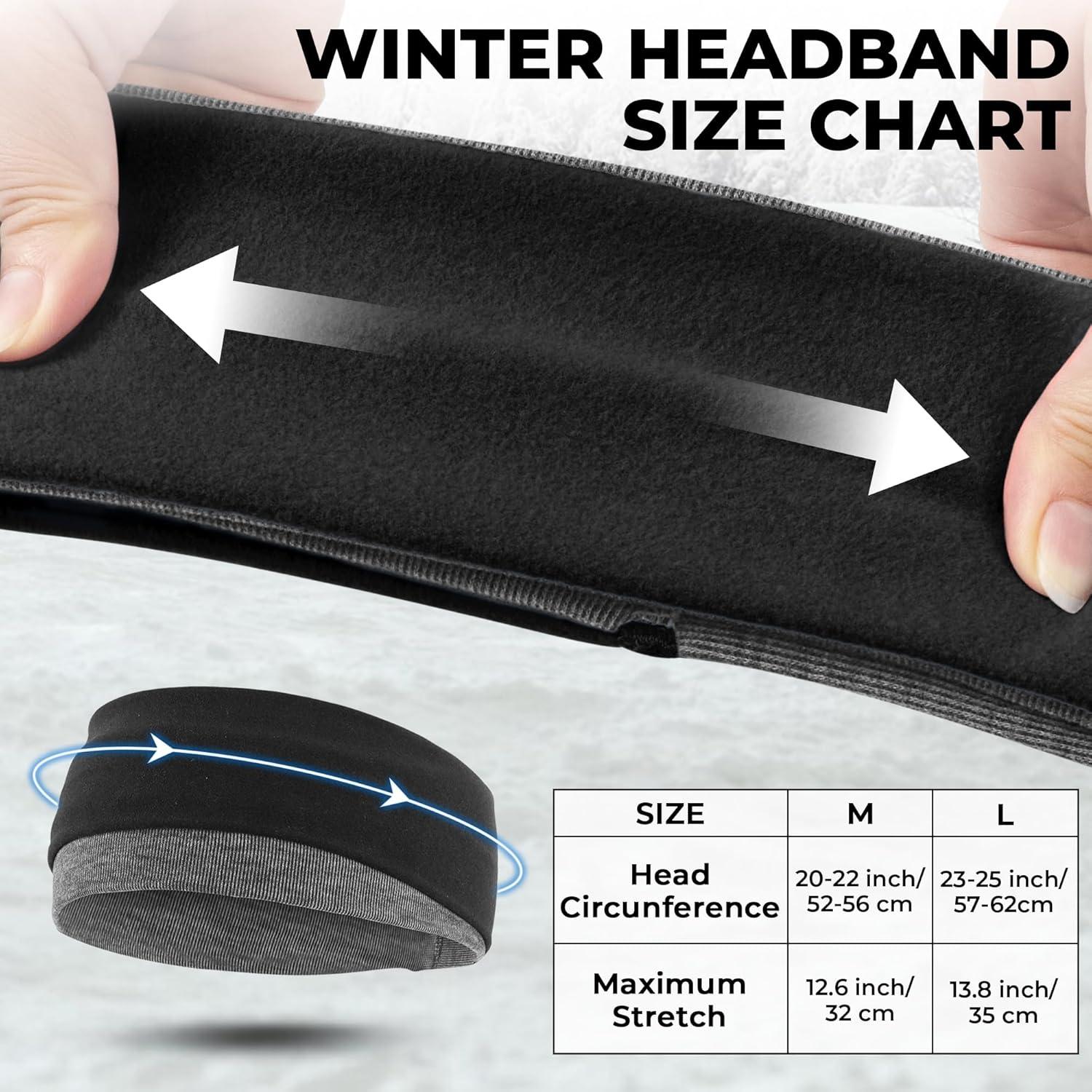 Banda Calentadora de Oídos Sukeen Doble Capa para Mujeres