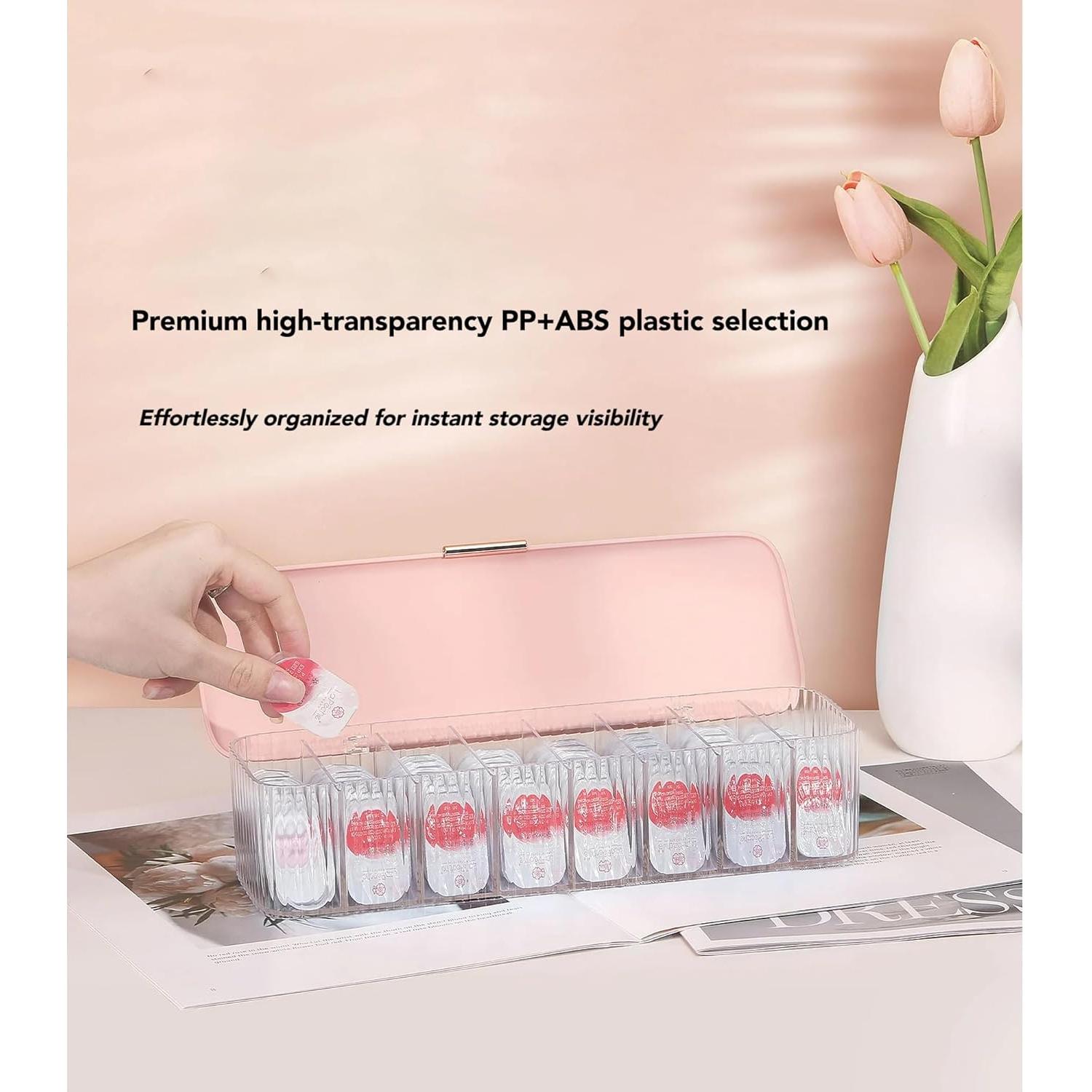 Organizador de Lentes de Contacto Diarios VORDRASSIL Azul - 80 Lentes