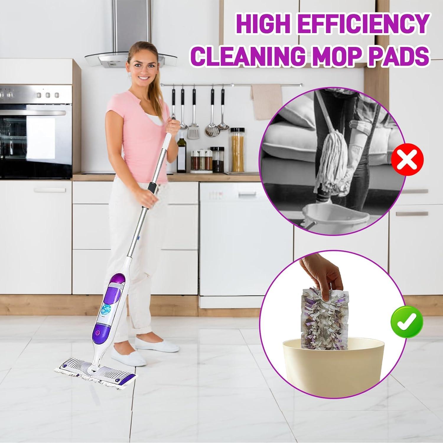 20 Almohadillas de Microfibra para Swiffer Power Mop 38.4x14.7cm