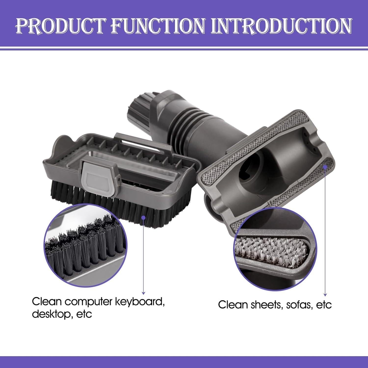 Accesorios de Aspiradora QINAN 2 en 1 para Shark IX141