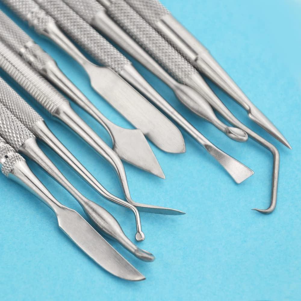 Juego de 10 Herramientas de Escultura TOVOT Acero Inoxidable