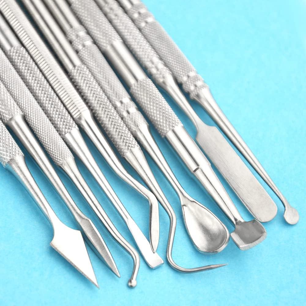 Juego de 10 Herramientas de Escultura TOVOT Acero Inoxidable