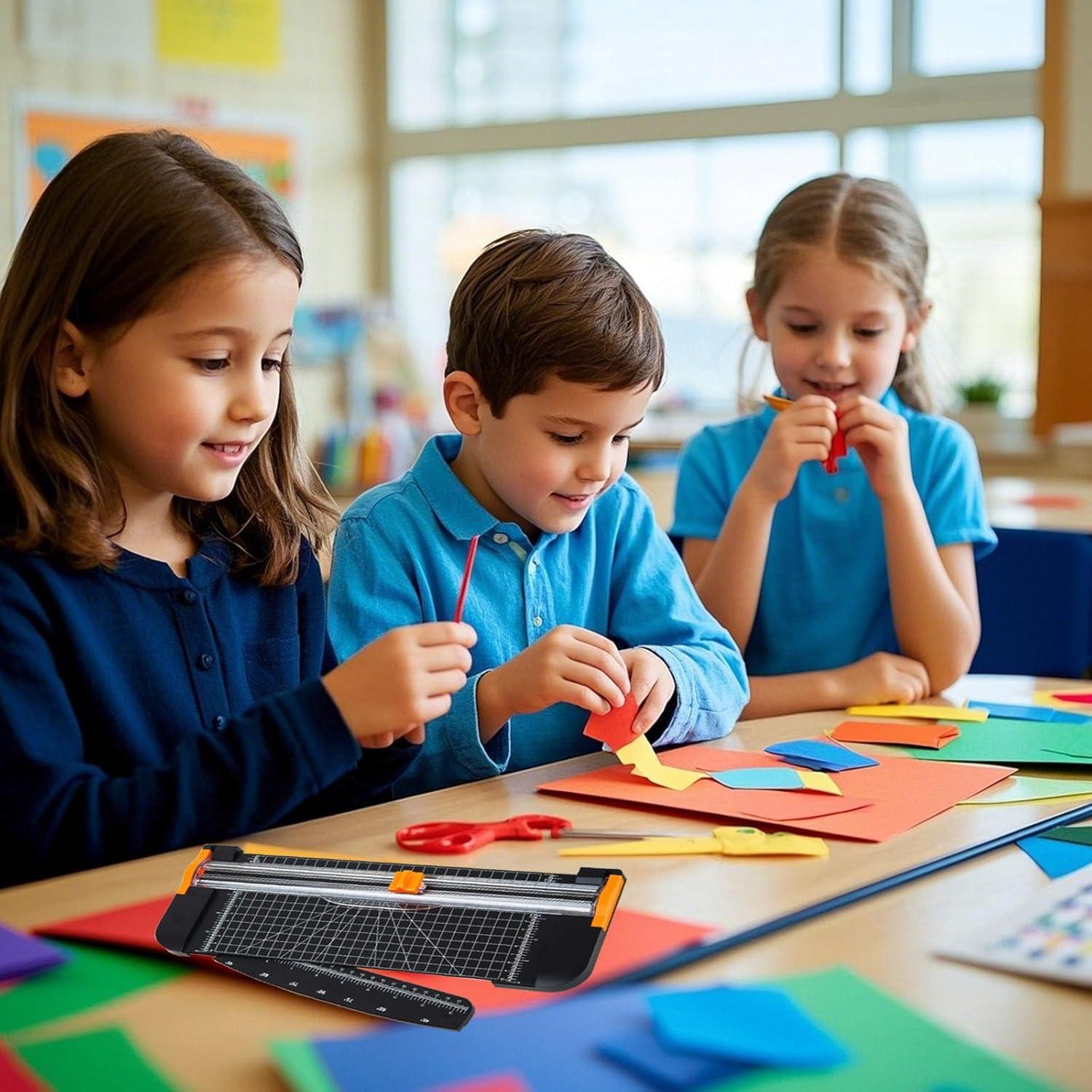 Cortadora de Papel A4 ILORVIUN con Protección de Seguridad