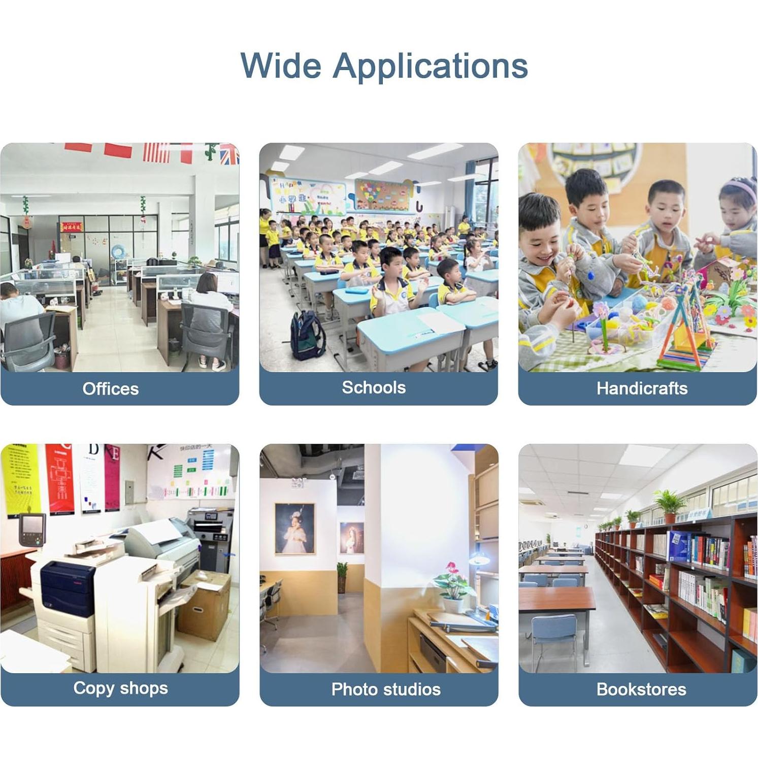 Cortadora de Papel A4 ILORVIUN con Protección de Seguridad