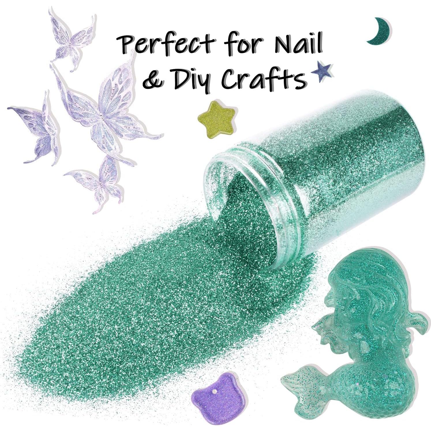 Glitter Metálico Ultra Fino Estanoite 210g Aquamarina