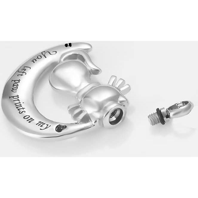 Collar Urna de Cenizas para Mascotas DWJSu 45 cm Acero Inoxidable