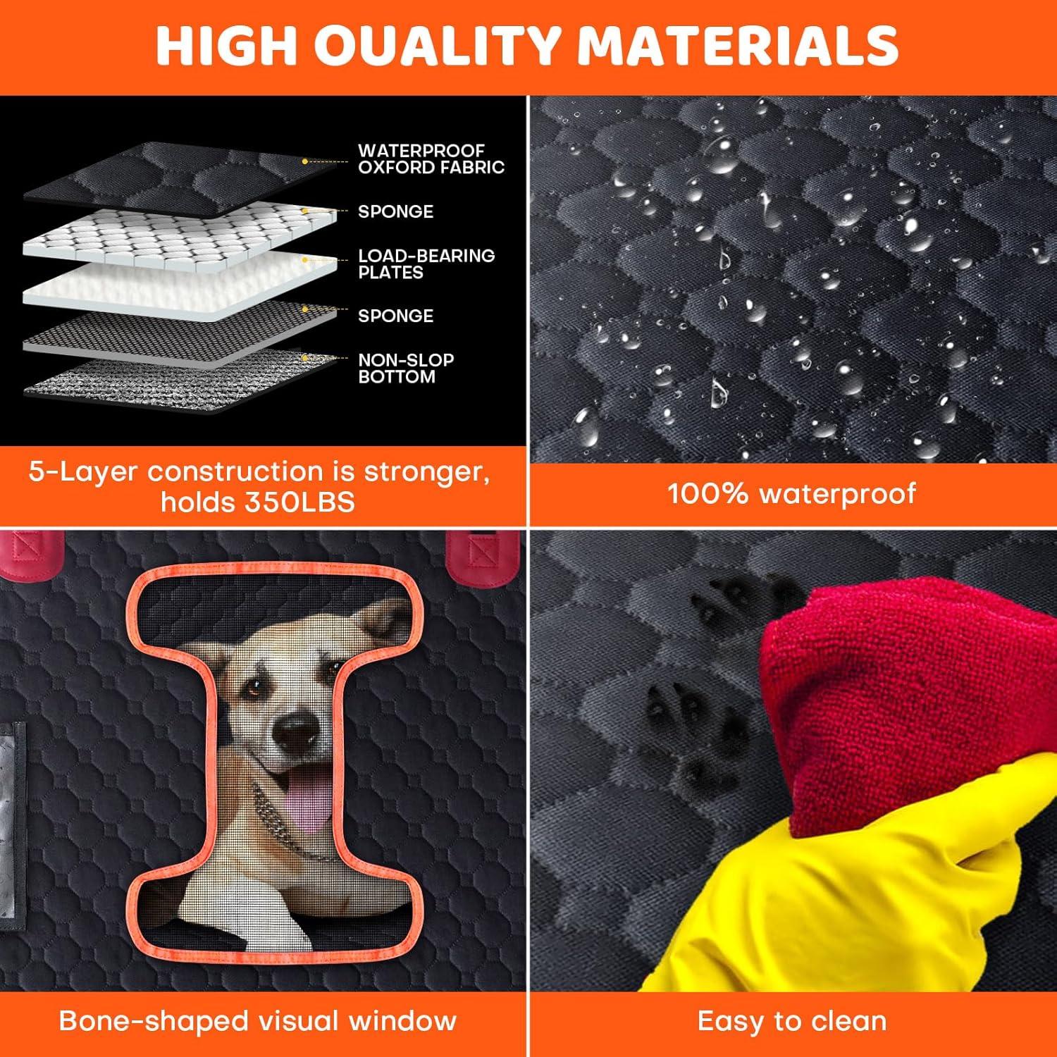 Extensor de Asiento Trasero para Perros SerPro Dogseat-02