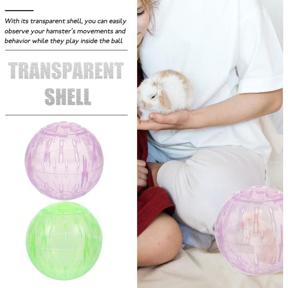 Bolas de Ejercicio para Hámster POPETPOP 10.16 cm 2 Pcs