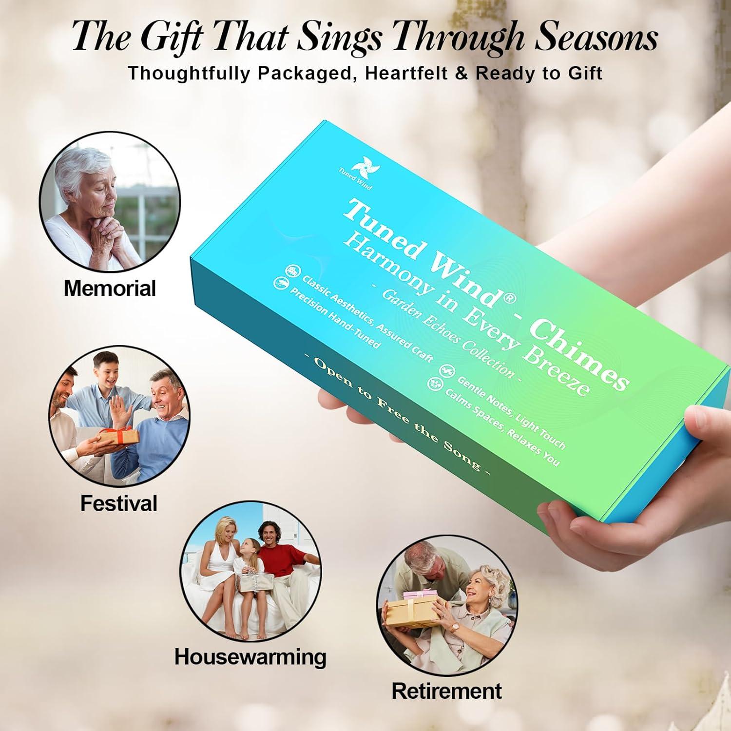 Campanas de Viento Moradas MarcoBambu 93.98 cm Musicales