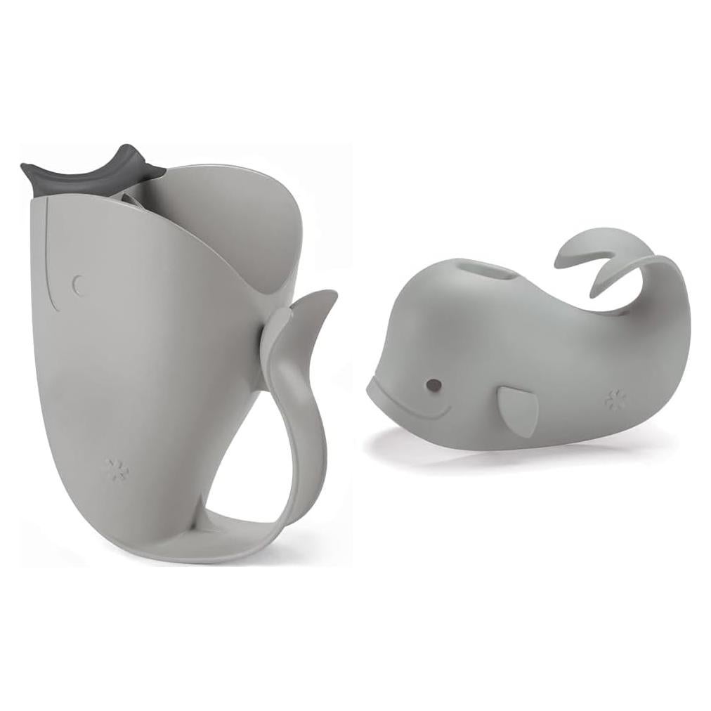 Taza de Enjuague para Bebés Skip Hop Moby + Cubierta de Grifo Gris