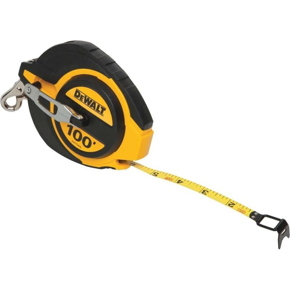 Cinta Métrica DEWALT 30.5m Auto-bloqueo Acero Inoxidable