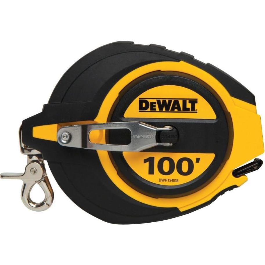 Cinta Métrica DEWALT 30.5m Auto-bloqueo Acero Inoxidable