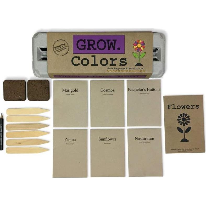 Kit de Jardinería para Patio Compañía Safari de Patio - 6 Semillas