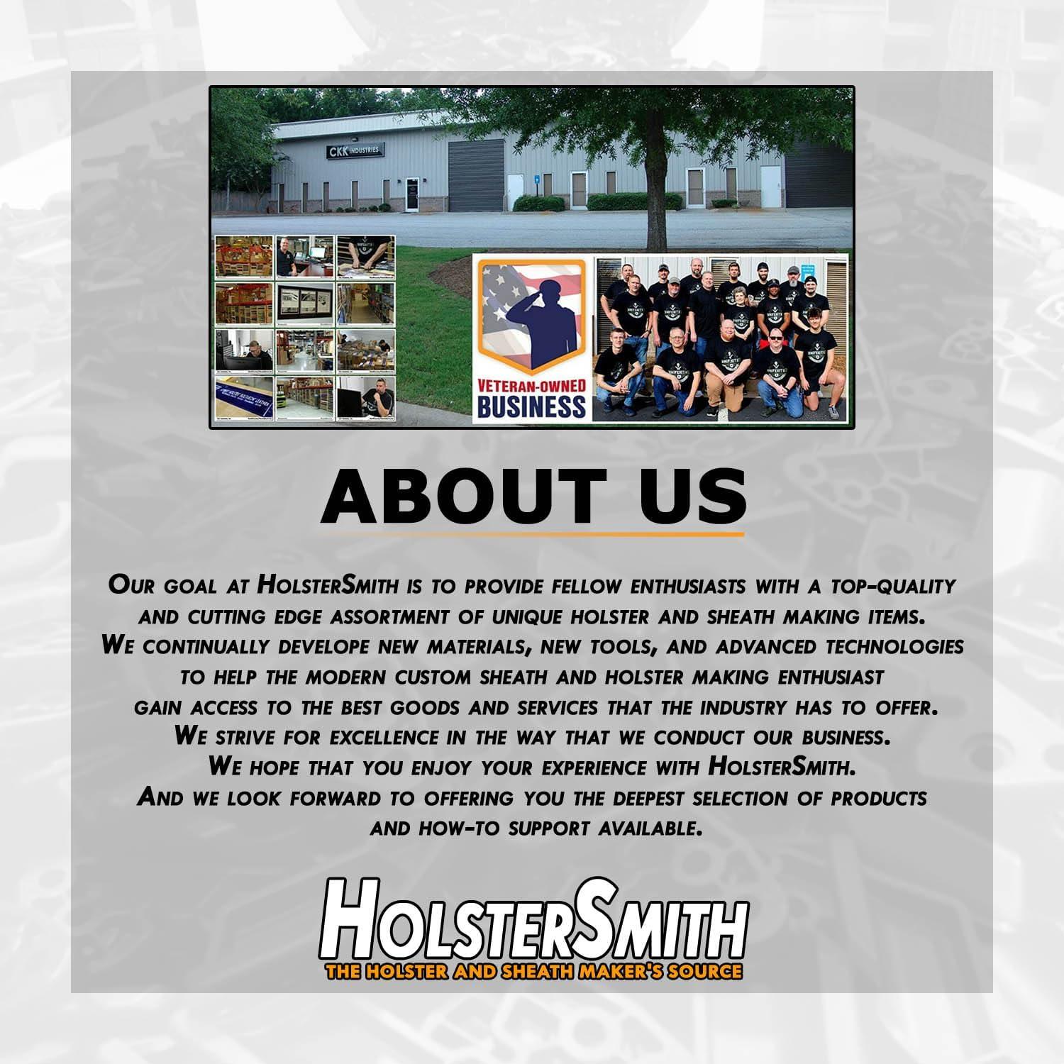 HolsterSmith Ojetes Hand Setter #6 - Base y Émbolo para Kydex