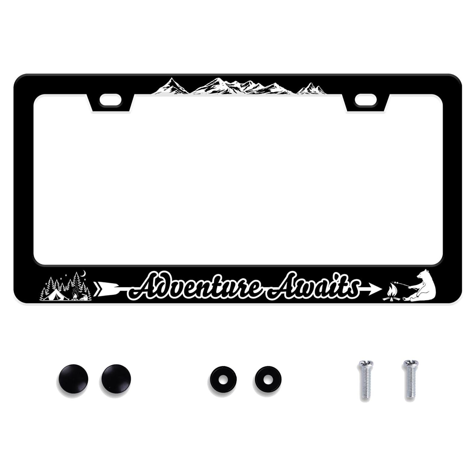 Marco de Placa de Licencia UNINDREM Acero Inoxidable 31x16 cm