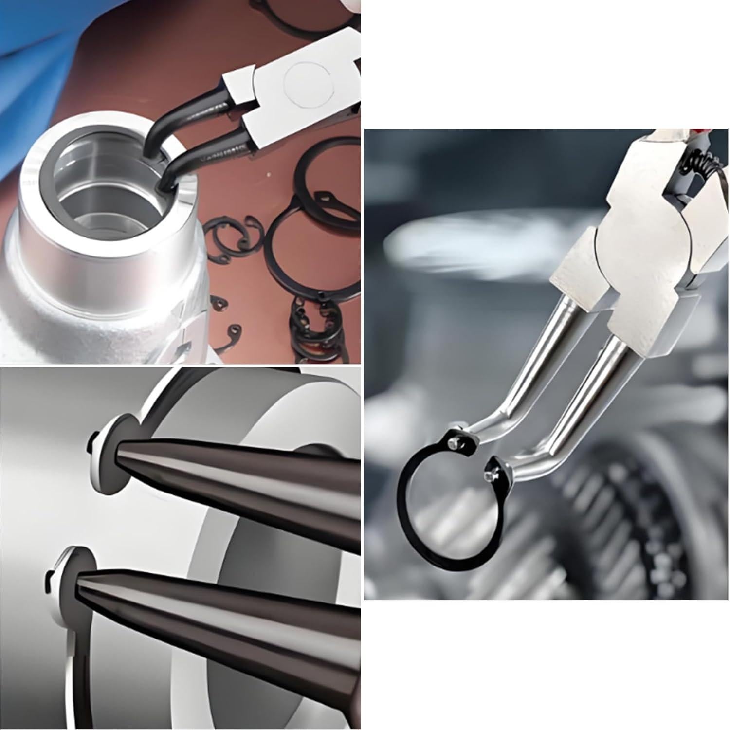 Kit de Anillos de Retención Aienxn 330PCS Acero Inoxidable