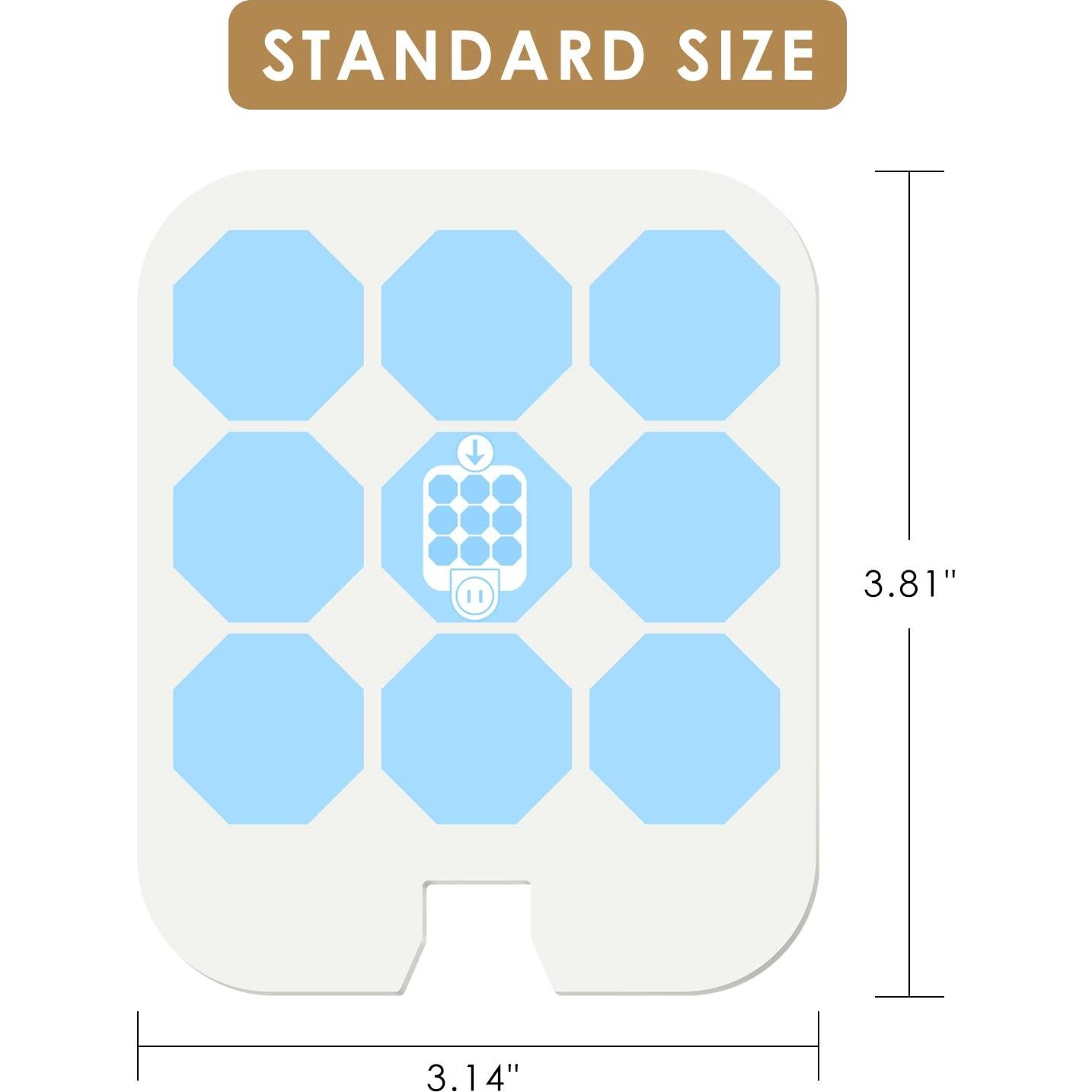Paquete de 24 Recargas de Tarjetas de Pegamento TINDTOP